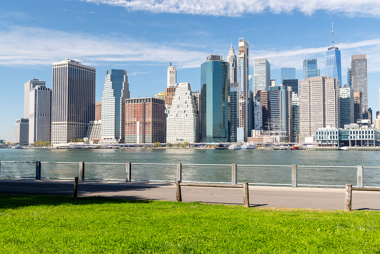 New York city skyline